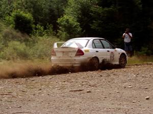 Seamus Burke / Frank Cunningham Evo IV on SS7 (Parmachenee East)