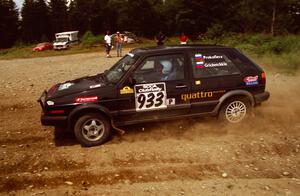 Ksenia Prokofjeva / Serguei Grichetchkine VW GTI on SS7 (Parmachenee East)