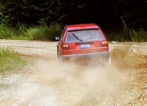 Josh Scott / Roxanne Slancik VW GTI on SS6 (Parmachenee West)