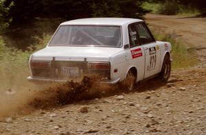 Oliver Hoen / Steve Champa Datsun 510 on SS7 (Parmachenee East)