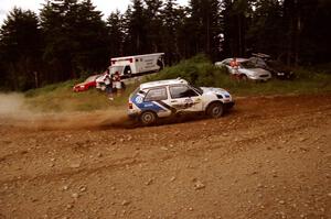 Eric Burmeister / Mark Buskirk VW GTI on SS6 (Parmachenee West)