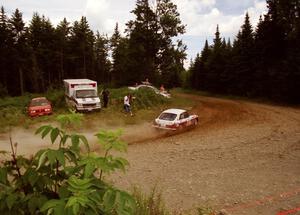 Phil Smith / Dallas Smith MGB-GT on SS6 (Parmachenee West)