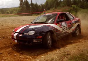 Tom Young / Jim LeBeau Dodge Neon ACR on SS6 (Parmachenee West)