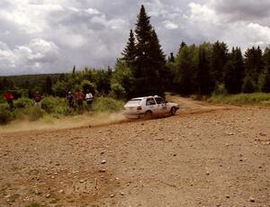 Charles Sprigg / Josh Bressem VW GTI on SS7 (Parmachenee East)