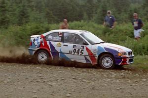 Rick Davis / Marc Goldfarb BMW M 318ti on SS7 (Parmachenee East)