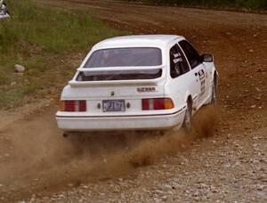 Colin McCleery / Jeff Secor Ford Merkur XR4Ti on SS6 (Parmachenee West)