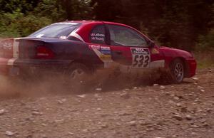Tom Young / Jim LeBeau Dodge Neon ACR on SS7 (Parmachenee East)