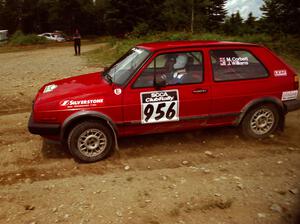 Mathew Corbett / Jeff Williams VW GTI on SS7 (Parmachenee East)