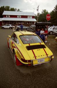 Dennis Chizma / Claire Chizma Porsche 911 at Ocquossoc service