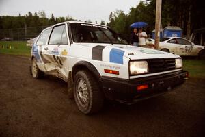 Eric Burmeister / Mark Buskirk VW GTI at Ocquossoc service