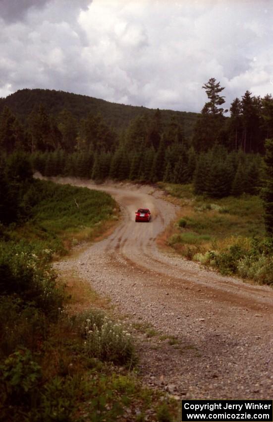 Sylvester Stepniewski / Adam Pelc Audi 4000 Quattro on SS6 (Parmachenee West)