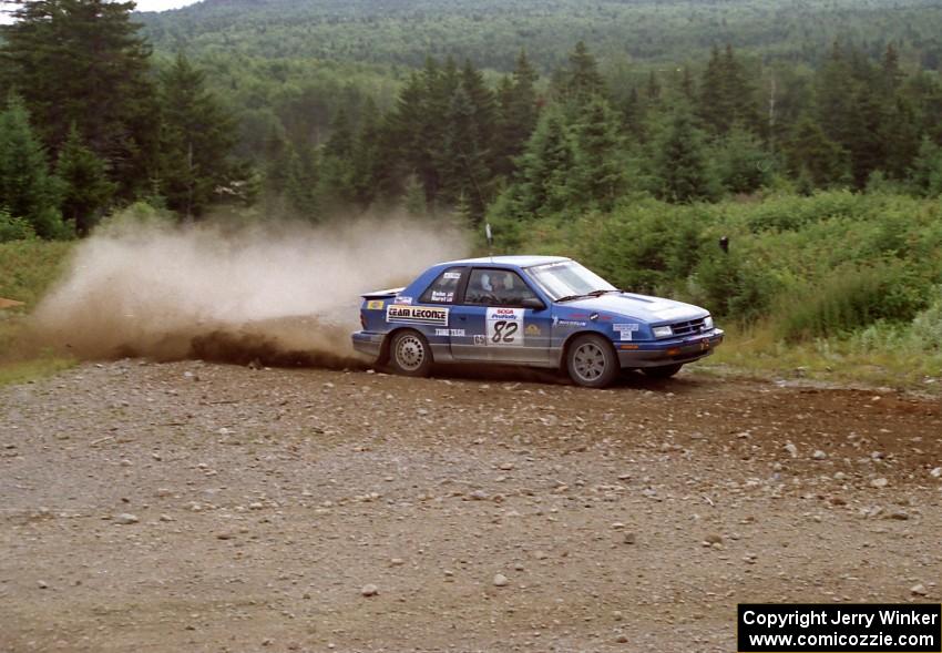 Mike Hurst / Rob Bohn Dodge Shadow GT on SS7 (Parmachenee East)