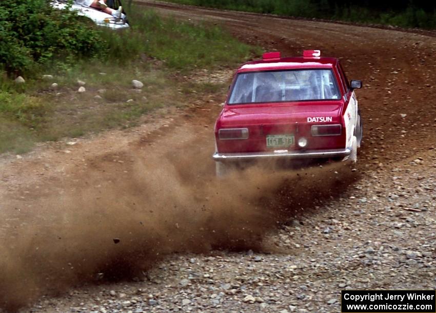 Dan Cook / Bill Rhodes Datsun 510 on SS6 (Parmachenee West)