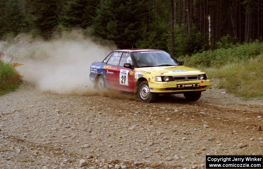 Dean Fry / Greg Usavage Subaru Legacy on SS6 (Parmachenee West)