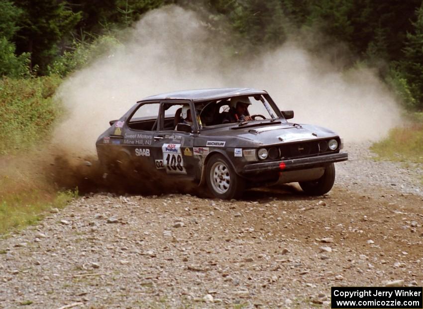 Jerry Sweet / Stuart Spark SAAB 99EMS on SS7 (Parmachenee East)