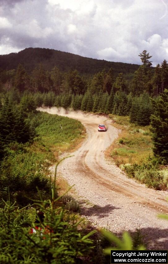 Nick Robinson / Carl Lindquist Honda Civic on SS6 (Parmachenee West)