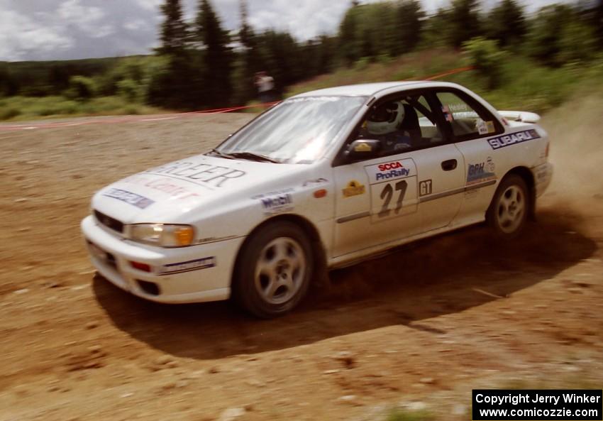 Greg Healey / John MacLeod Subaru Impreza on SS6 (Parmachenee West)