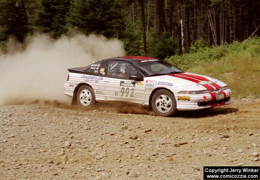 Bruce Perry / Phil Barnes Eagle Talon on SS6 (Parmachenee West)