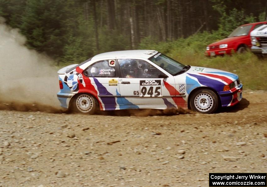 Rick Davis / Marc Goldfarb BMW M 318ti on SS6 (Parmachenee West)