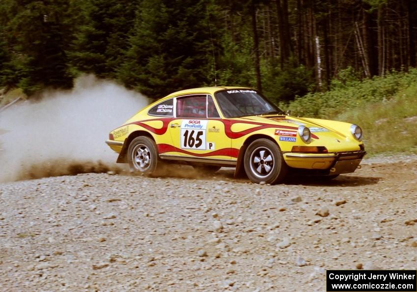 Dennis Chizma / Claire Chizma Porsche 911 on SS6 (Parmachenee West)