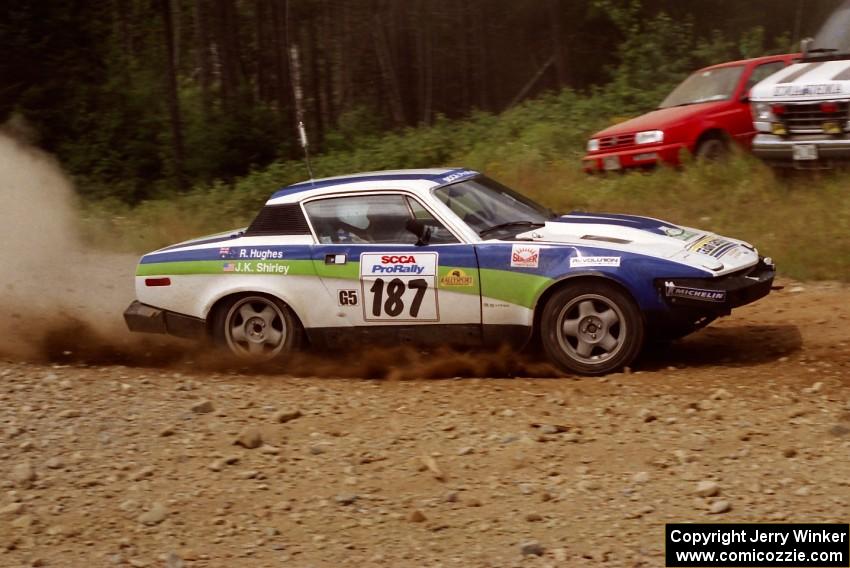 John Shirley / Rob Hughes Triumph TR7 on SS6 (Parmachenee West)