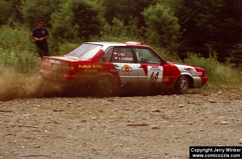 Sylvester Stepniewski / Adam Pelc Audi 4000 Quattro on SS7 (Parmachenee East)