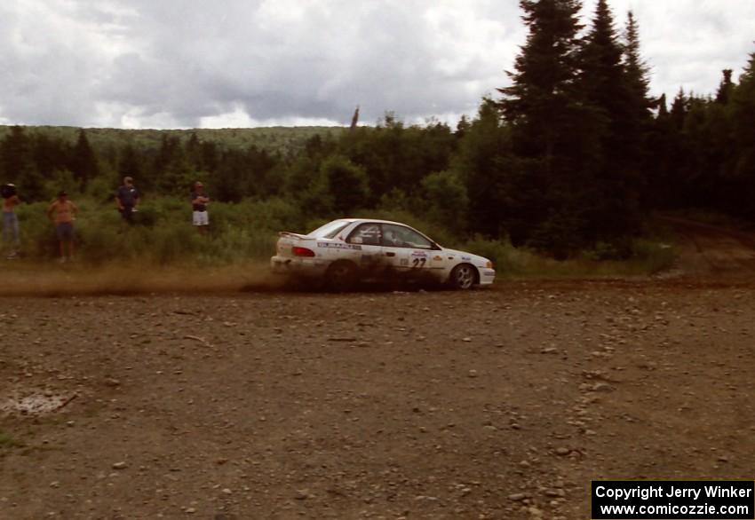 Greg Healey / John MacLeod Subaru Impreza on SS7 (Parmachenee East)