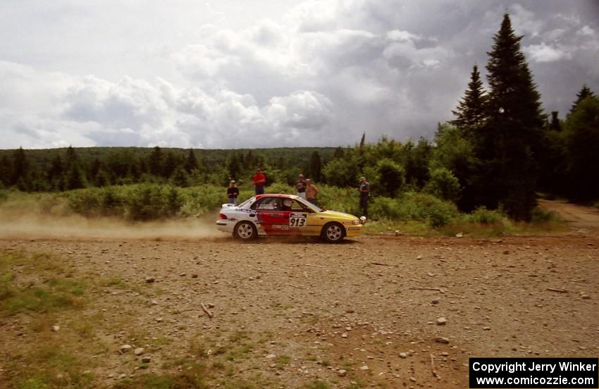 Janusz Jastrzebski / Kazimierz Pudelek Subaru Impreza on SS7 (Parmachenee East)