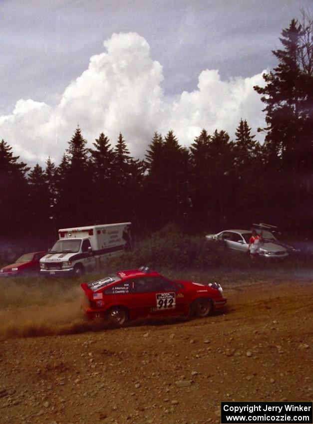 John Cassidy / James Altemus Honda CRX Si on SS6 (Parmachenee West)