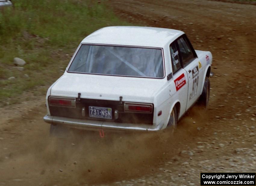 Oliver Hoen / Steve Champa Datsun 510 on SS6 (Parmachenee West)