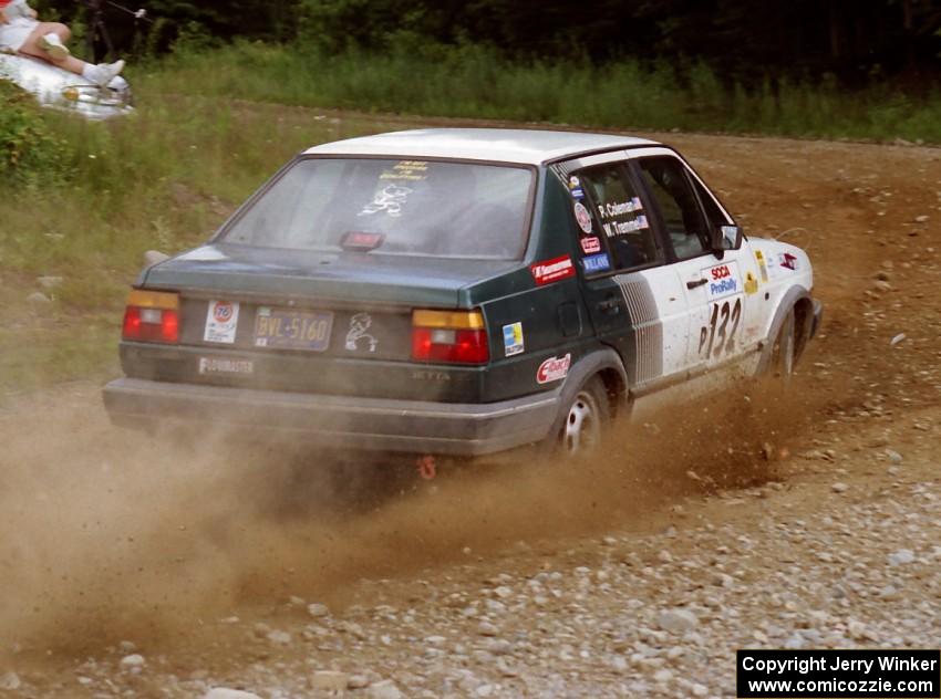 William Tremmel / Peter Coleman VW Jetta on SS6 (Parmachenee West)