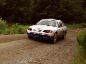 Doug Shepherd / Ralph Beckman Hyundai Elantra finishes SS9 (Magalloway Long)