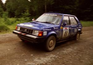 Mark Utecht / Brenda Corneliusen Dodge Omni GLH finishes SS9 (Magalloway Long)