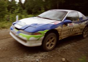 Celsus Donnelly / Paul Donnelly Eagle Talon TSi finishes SS9 (Magalloway Long)