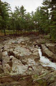 Roadside waterfall on the way to Oquossoc, ME