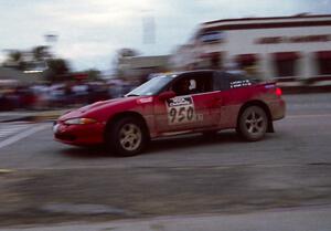 Shane Mitchell / Damien Hynds Eagle Talon on SS10 (In Town)