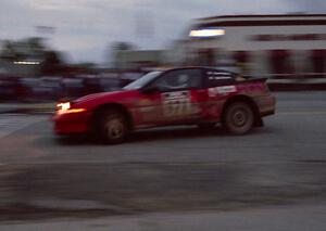 Brendan Cunningham / Paul McClean Eagle Talon on SS10 (In Town)