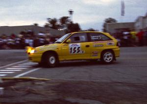 Padraig Purcell / Patrick McGrath Vauxhall Astra on SS10 (In Town)