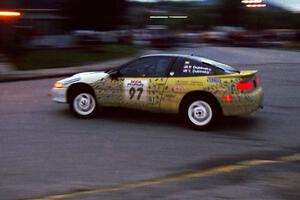 Paul Dubinsky / Yvon Dubinsky Eagle Talon on SS10 (In Town)