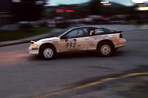 Bruce Perry / Phil Barnes Eagle Talon on SS10 (In Town)