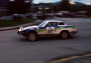 John Shirley / Rob Hughes Triumph TR7 on SS10 (In Town)