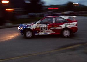 Kurosh Jahromi / Tony Lumino Ford Escort Cosworth RS on SS10 (In Town)