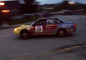 Dean Fry / Greg Usavage Subaru Legacy on SS10 (In Town)