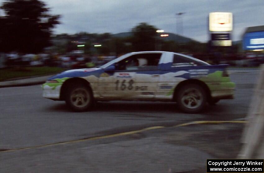 Celsus Donnelly / Paul Donnelly Eagle Talon TSi on SS10 (In Town)