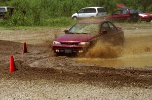 Norm Johnson or Jesse Mullan in Jesse's Subaru Impreza