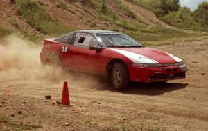 Harry Beck in Mark Utecht's Mitsubishi Eclipse GSX