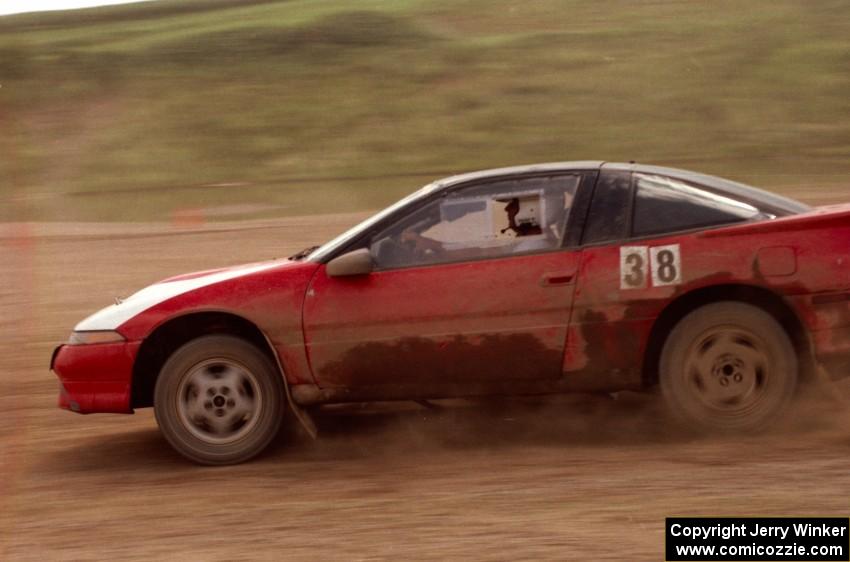 Harry Beck in Mark Utecht's Mitsubishi Eclipse GSX