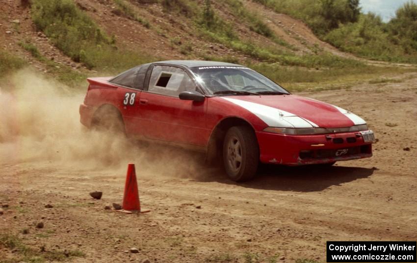 Harry Beck in Mark Utecht's Mitsubishi Eclipse GSX