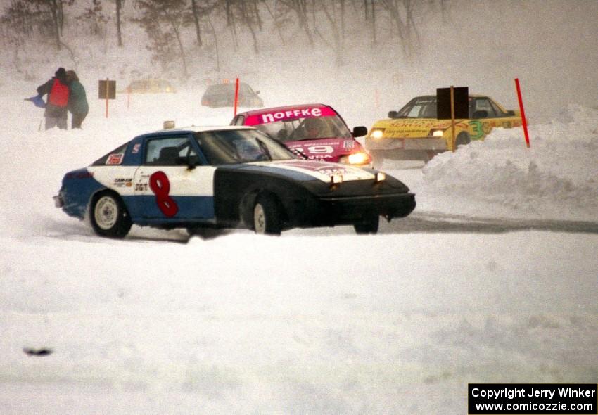 Steve Kuehl / Len Jackson Mazda RX-7, Scott Kronn / Troy Greenberg Honda Civic and Mark Knepper / Steve Carter Toyota MR2