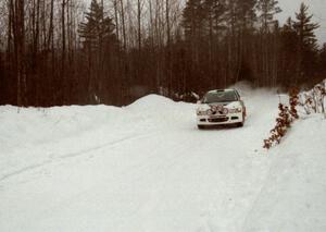 Seamus Burke / Charles Bradley Mitsubishi Lancer Evo VIII on SS1 (King Road & Scenic Rte. 3)